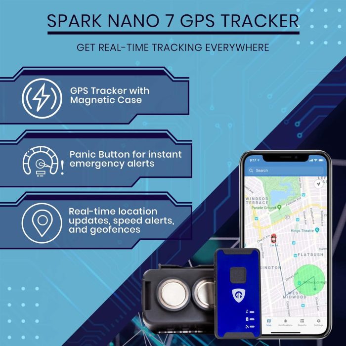 Brickhouse Car Trackers for Your Vehicle - Spark Nano 7 GPS Tracker with Magnetic Waterproof Case - Hidden Real-Time 4G LTE Vehicle Finder - GPS Tracking Device for Cars & More - Subscription Required - Image 2