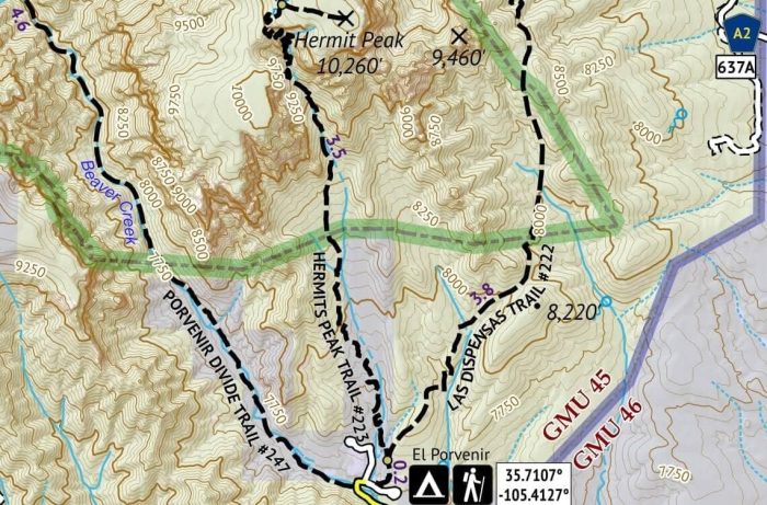 Santa Fe and Pecos Wilderness - New Mexico Hiking (2023) - Image 6